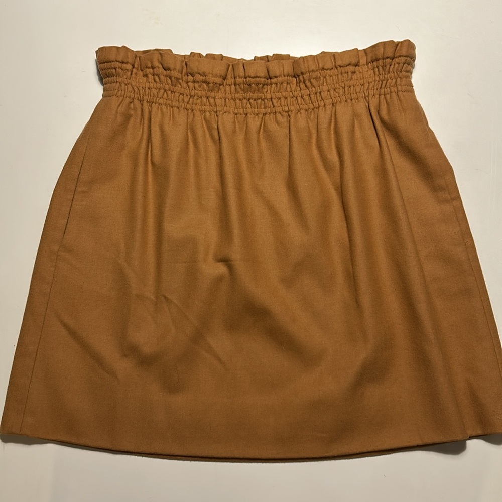 J Crew light brown skirt